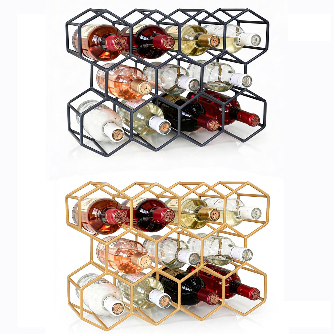 11 Bottle Wine Rack Holder