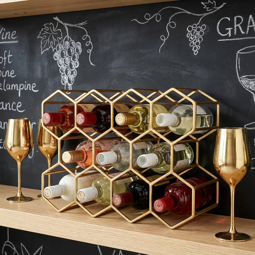 11 Bottle Wine Rack Holder