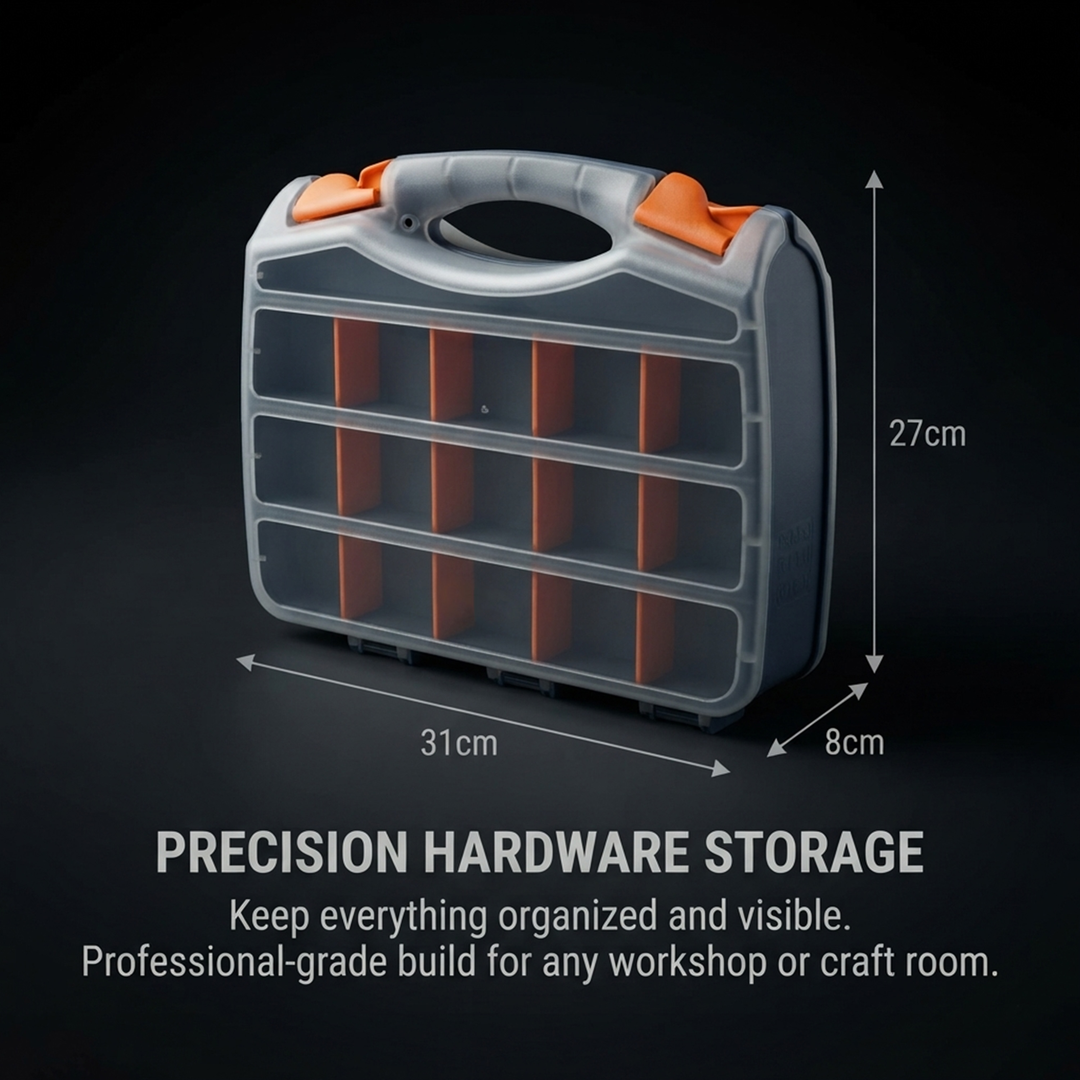 32 Compartment Storage Box Storage Screw Tool