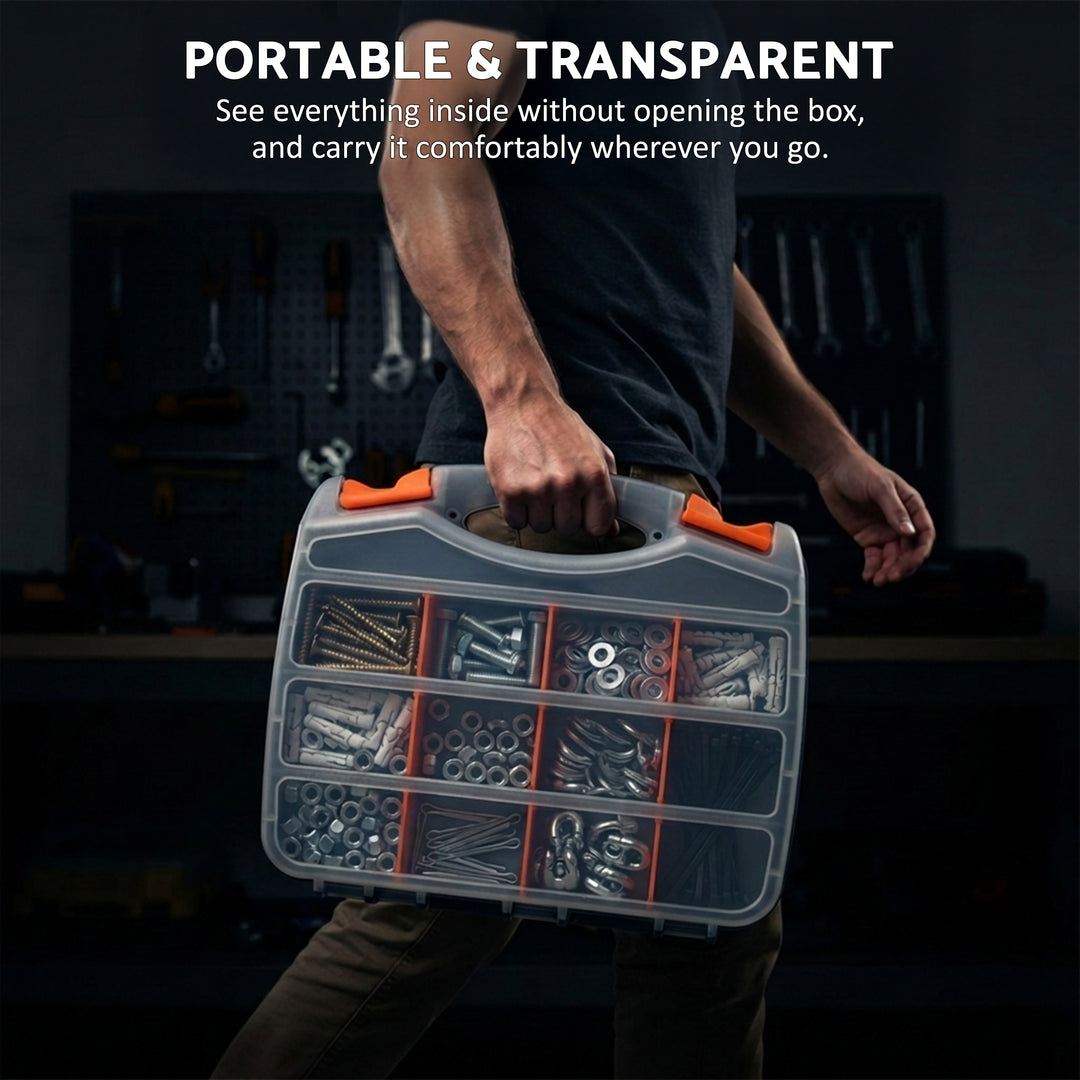 32 Compartment Storage Box Storage Screw Tool
