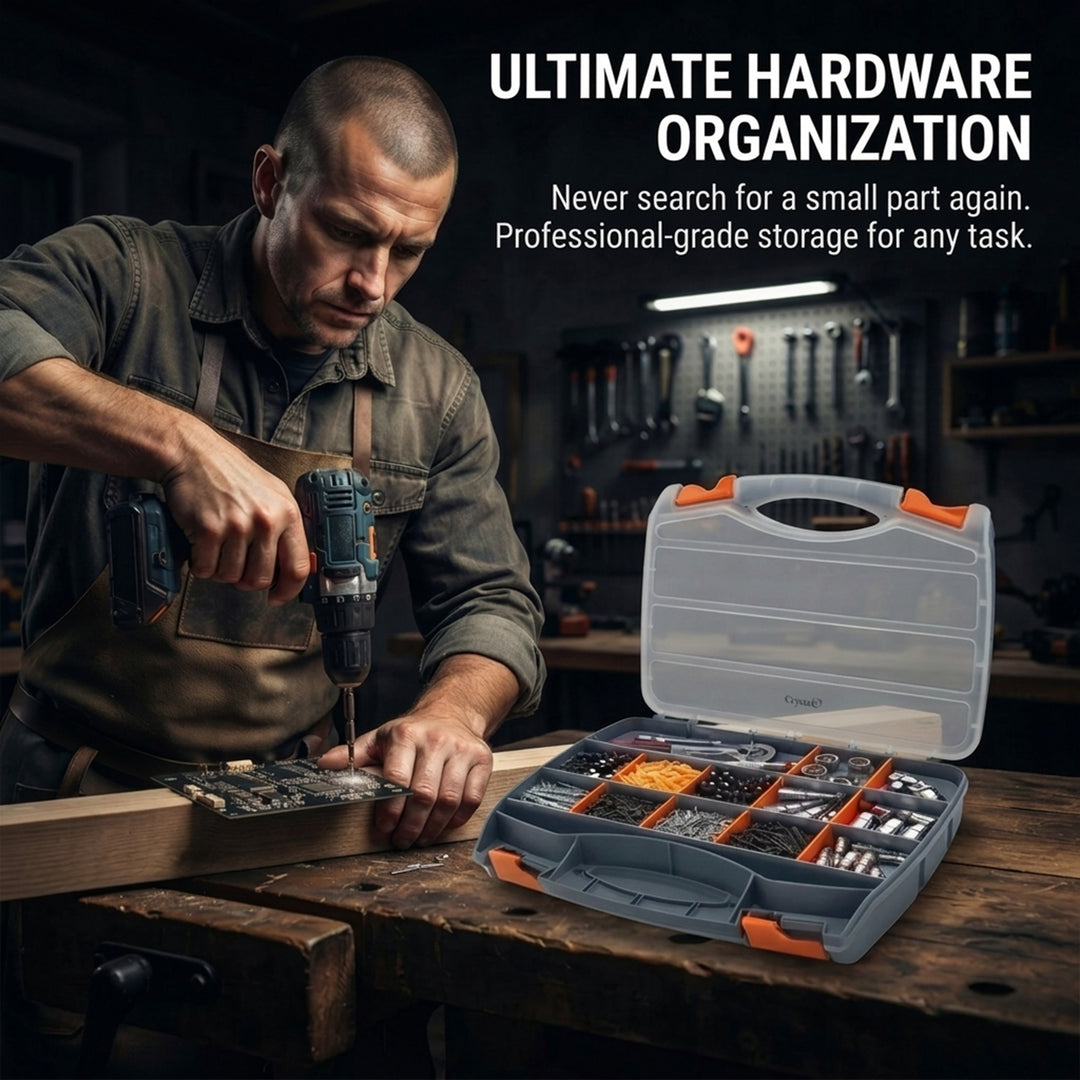 32 Compartment Storage Box Storage Screw Tool