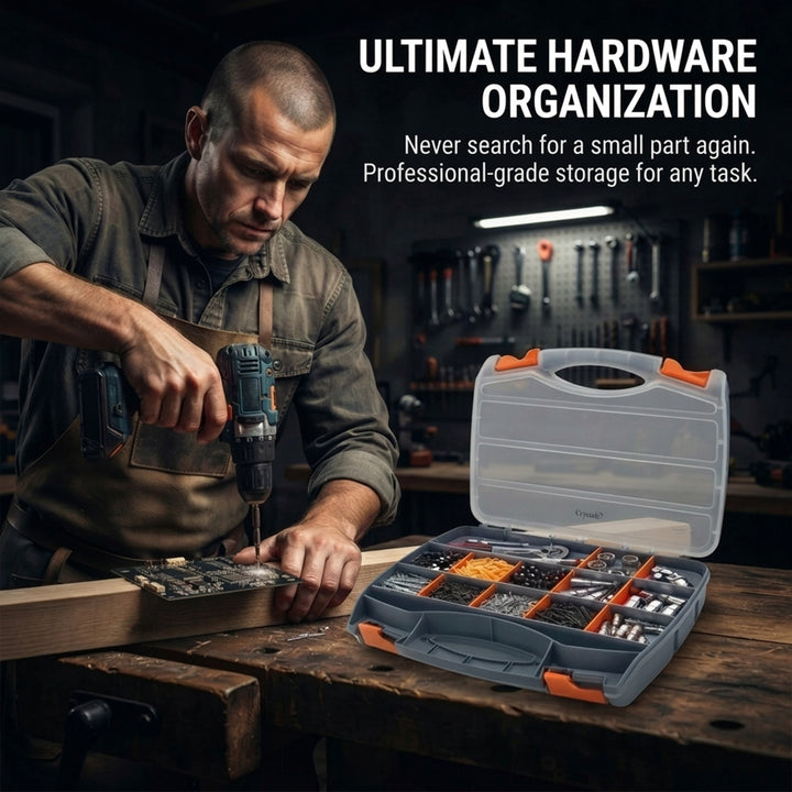 32 Compartment Storage Box Storage Screw Tool