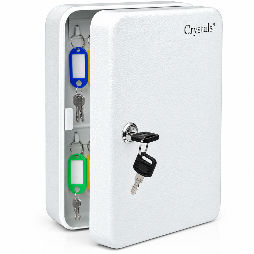 24 Keys Lockable Key Cabinet Safe