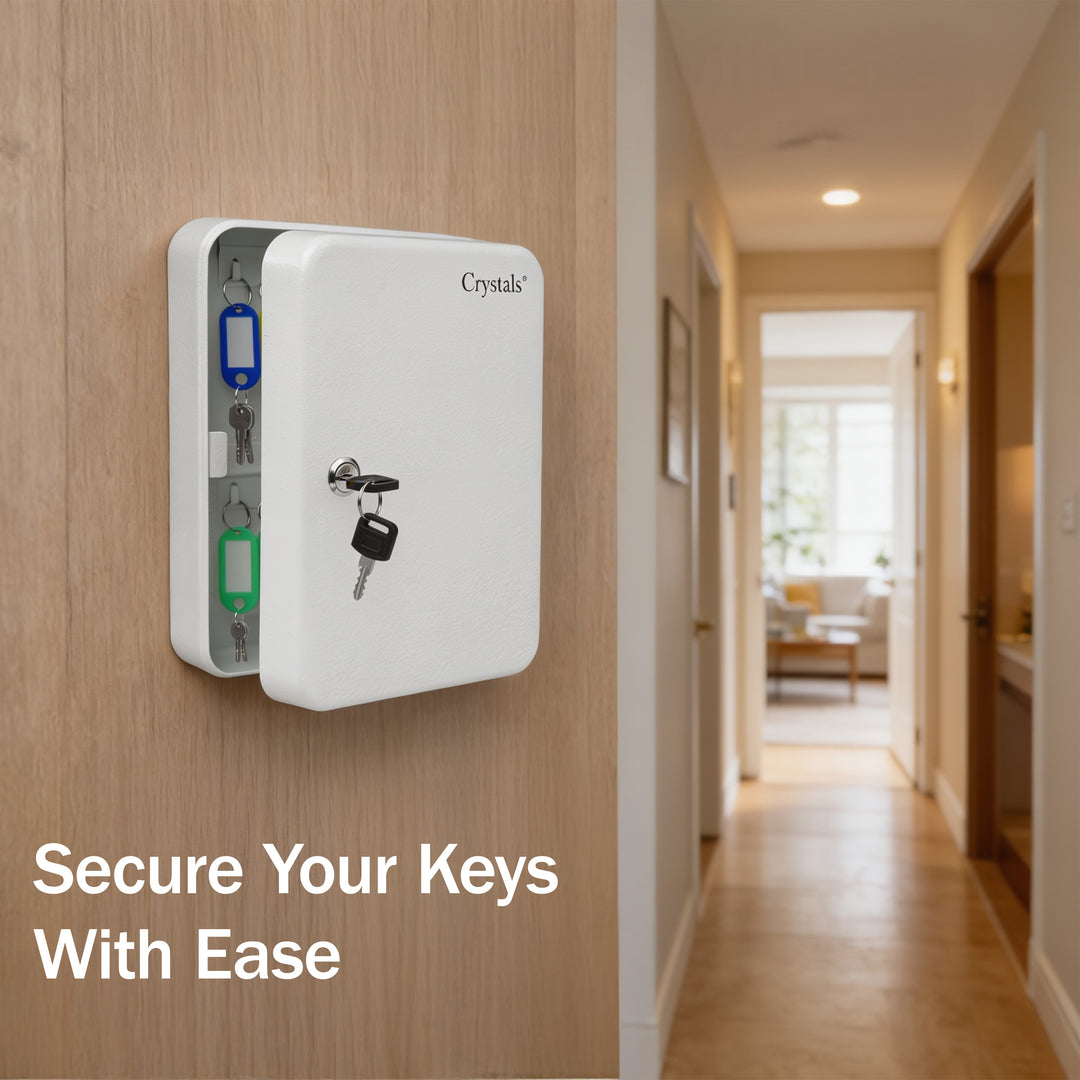 24 Keys Lockable Key Cabinet Safe