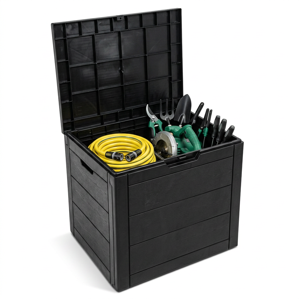 110L Outdoor Storage Box with Lid