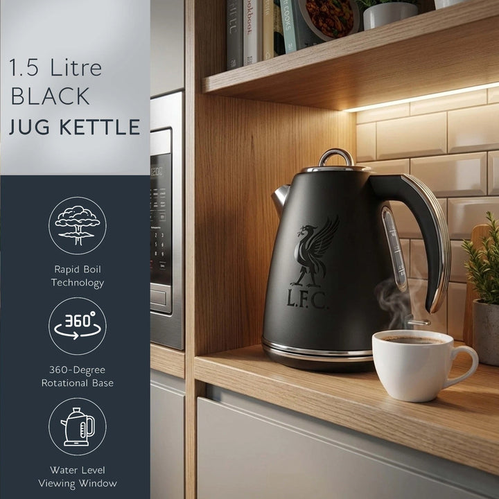 1.5L Swan Liverpool FC Retro Jug Kettle