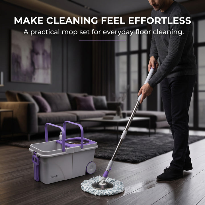 Steel Mop and Bucket Set Wringer