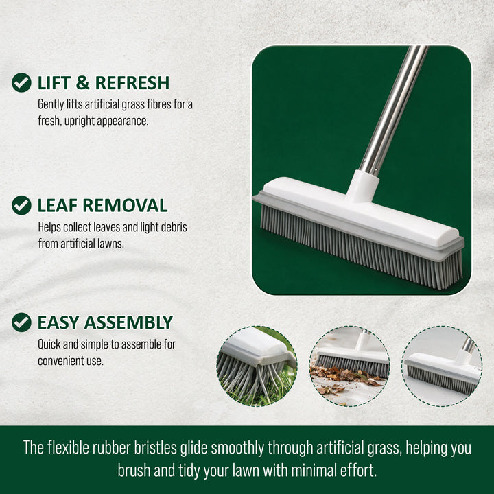 Artificial Fake Grass Brush Broom