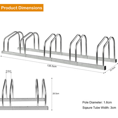 Cycle Bike Steel Pipe Parking Stand Rack