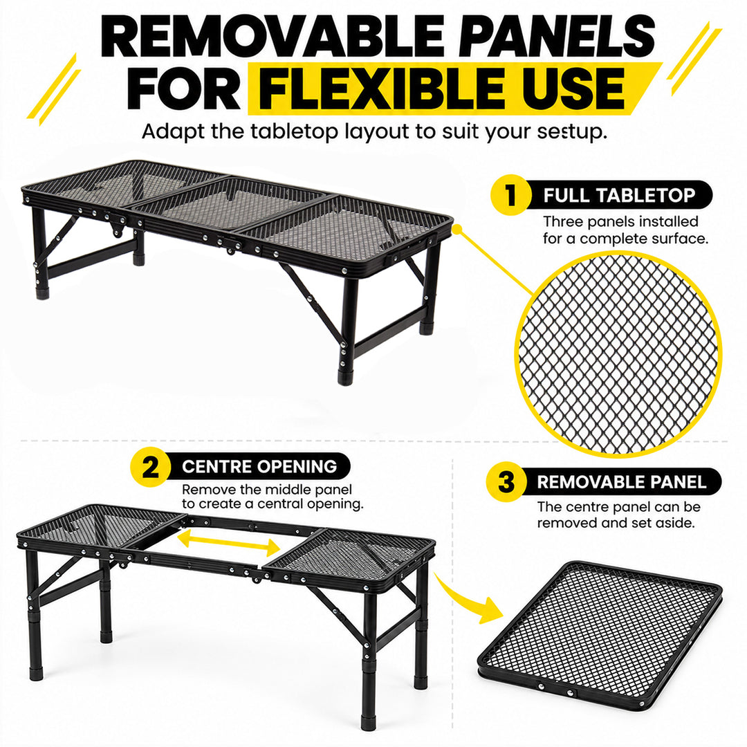 Folding Mesh Camping Table