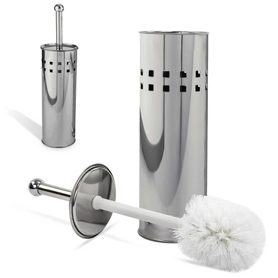 Stainless Steel Toilet Brush & Holder