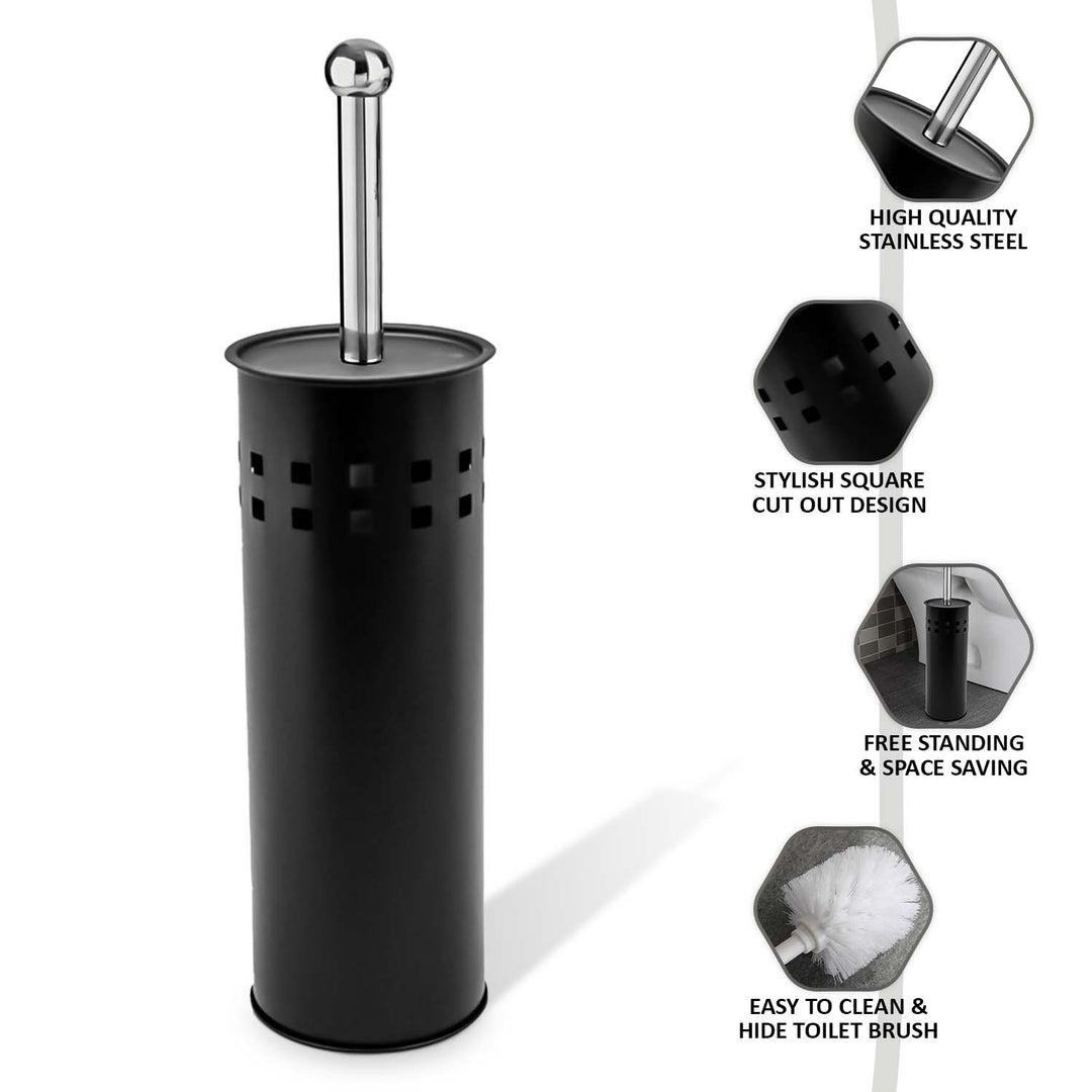 Stainless Steel Toilet Brush & Holder