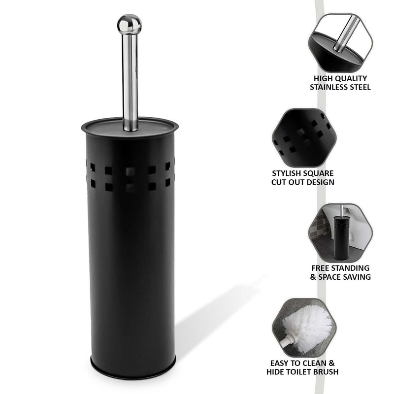 Stainless Steel Toilet Brush & Holder