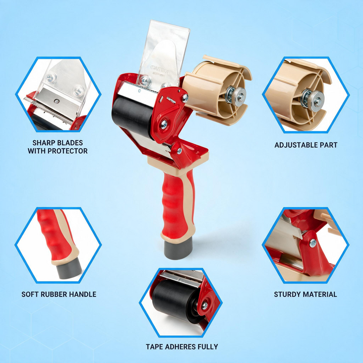 Packaging Tape Gun Dispenser 55mm