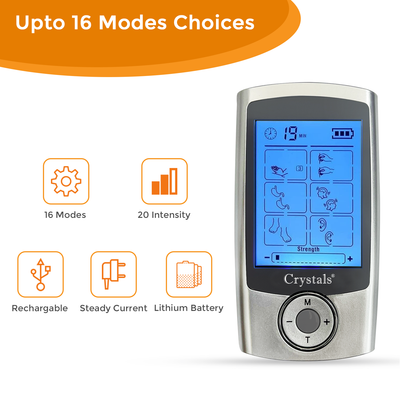 Dual Mode Tens Machine - 16 Modes