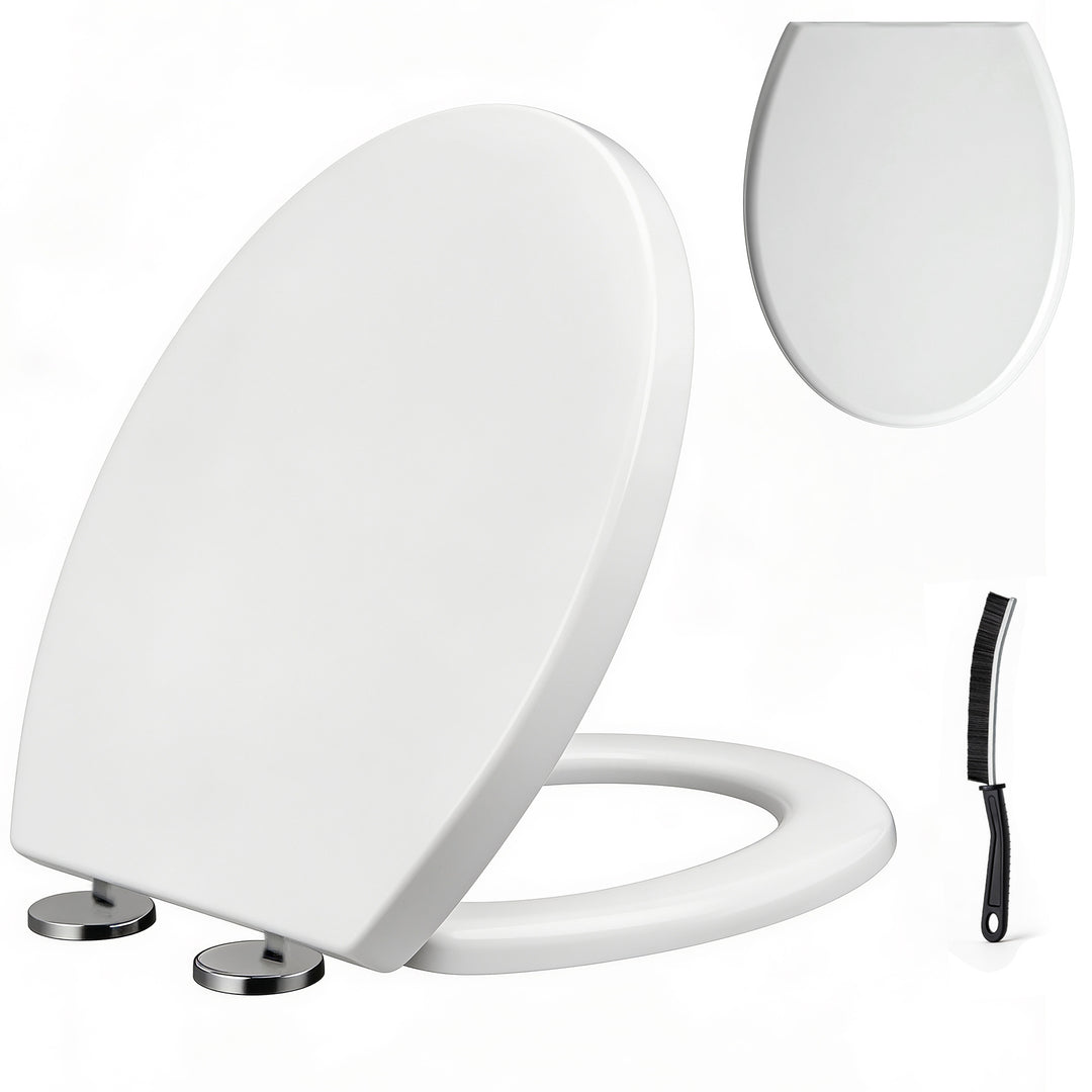 Soft Close Toilet Seat White