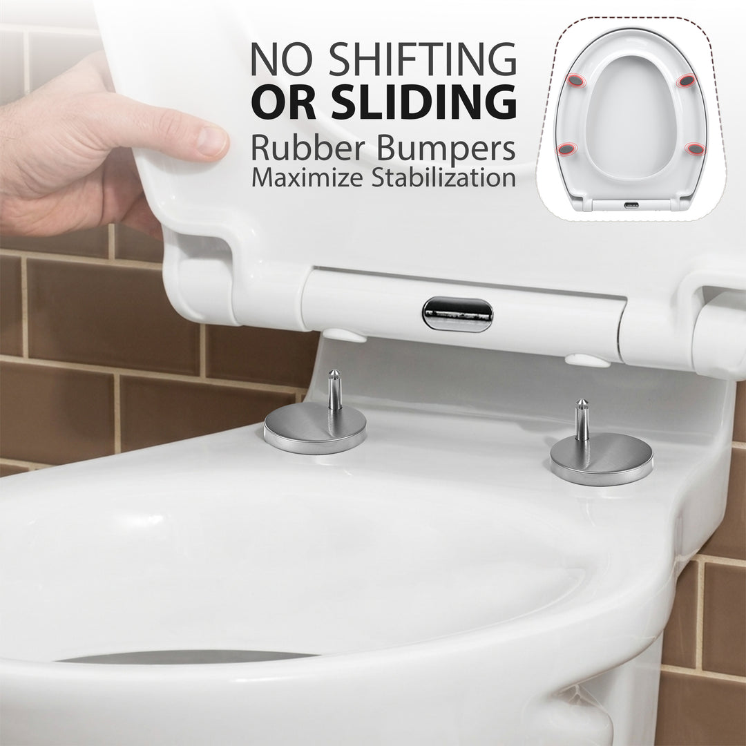 Soft Close Toilet Seat White