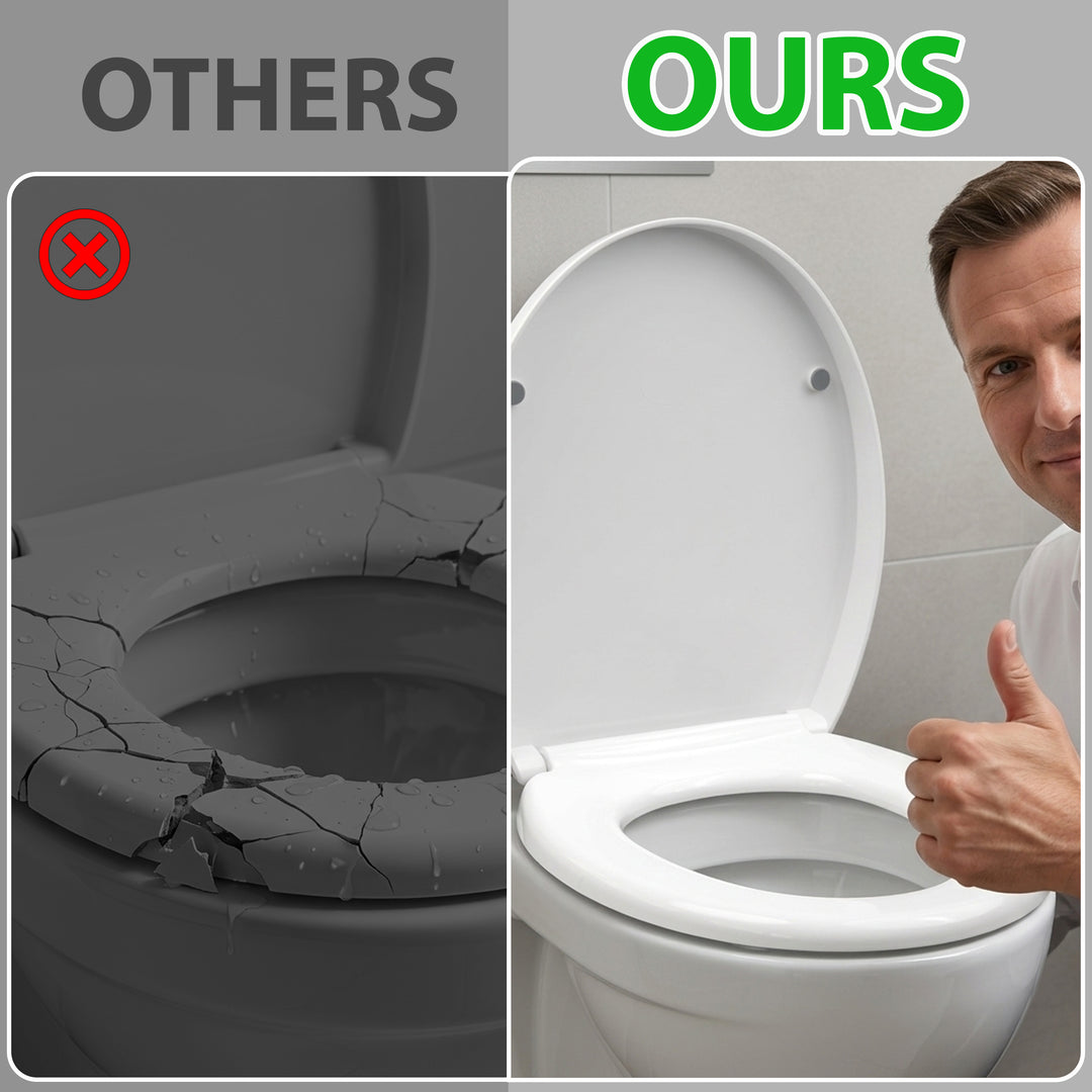 Soft Close Toilet Seat White