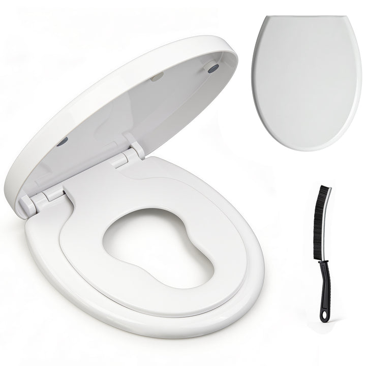 Adult Child Friendly Soft Close Toilet Seat