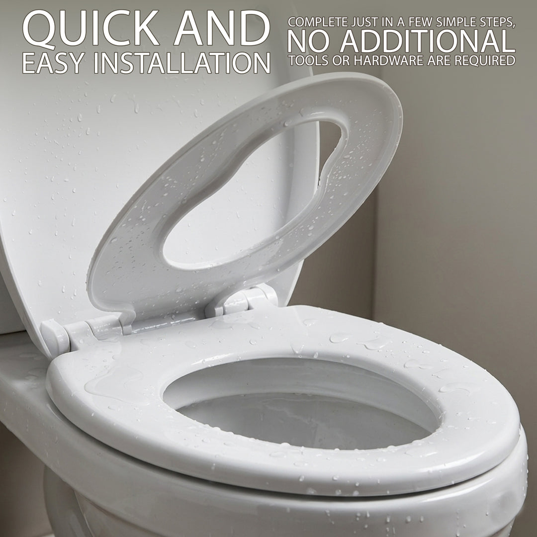Adult Child Friendly Soft Close Toilet Seat