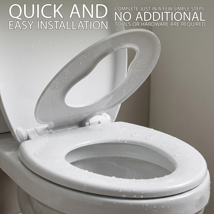 Adult Child Friendly Soft Close Toilet Seat