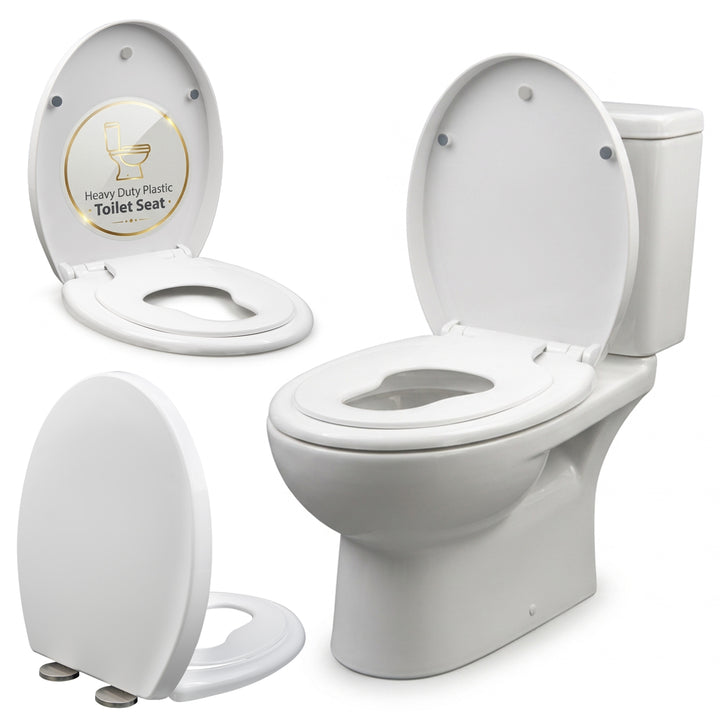 Adult Child Friendly Soft Close Toilet Seat