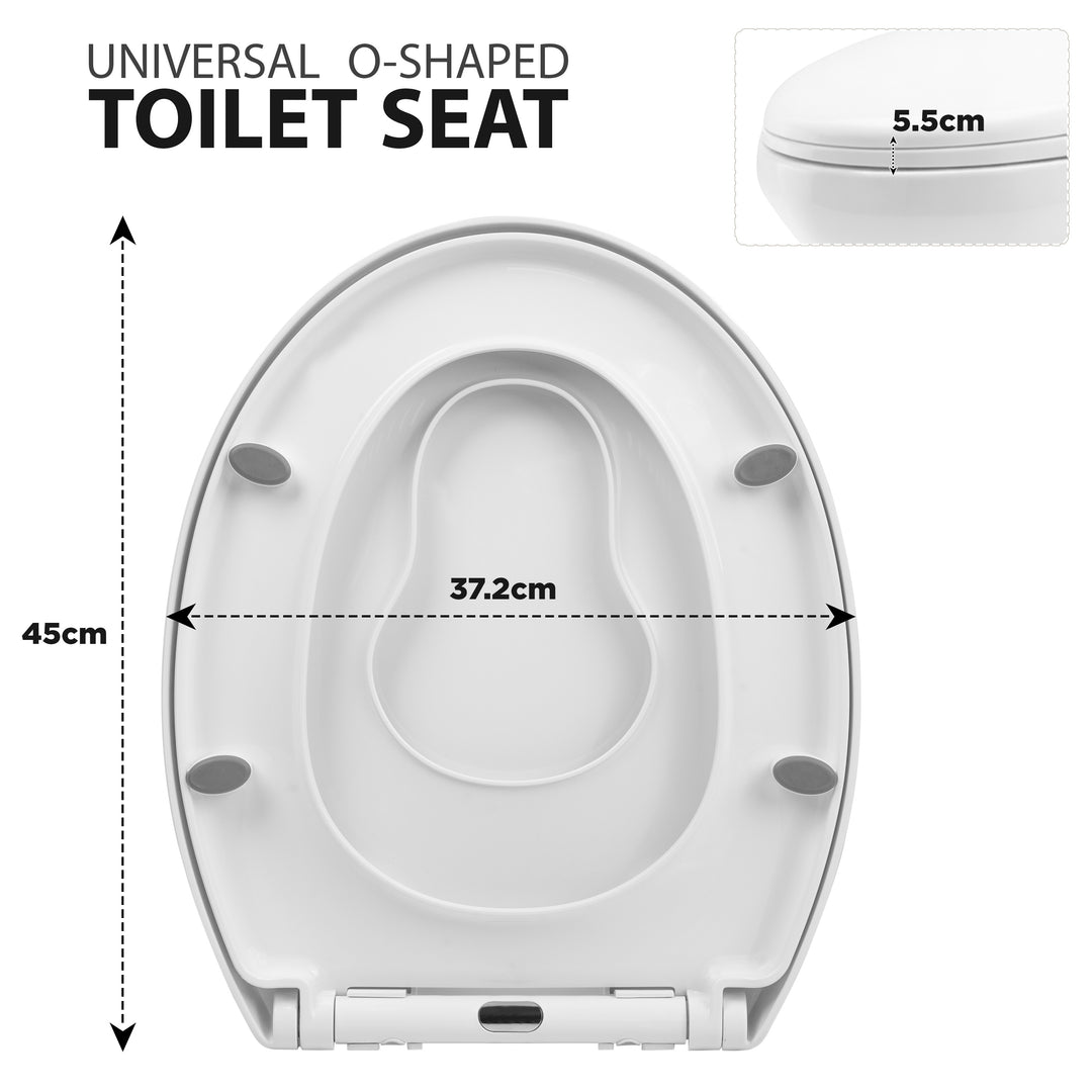 Adult Child Friendly Soft Close Toilet Seat