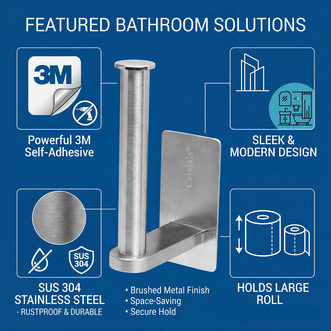 Self Adhesive Toilet Roll Paper Holder