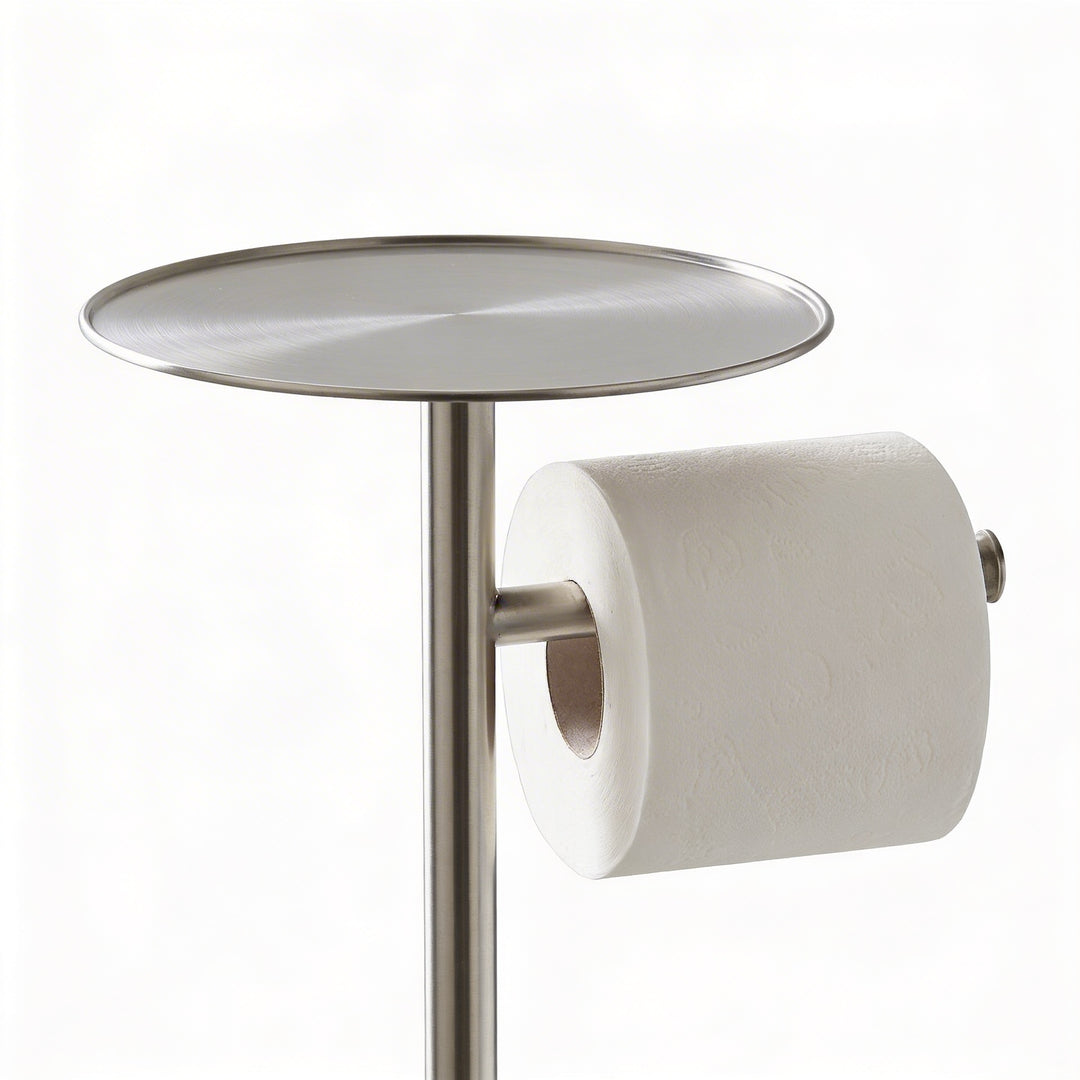 Toilet Roll Holder Free Standing - Chrome