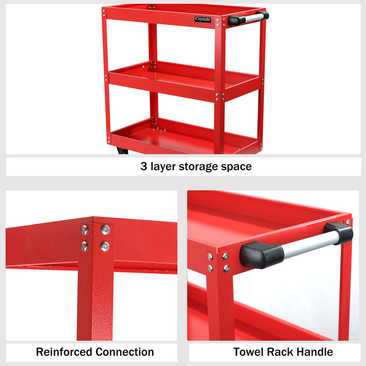 Tool Storage Heavy Duty Garage Trolley