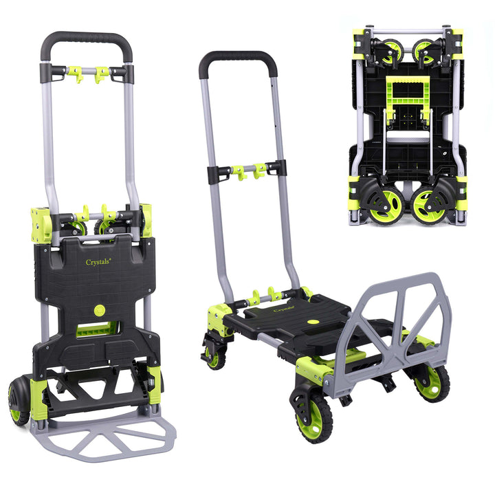 2-in-1 Hand Sack Truck Trolley - 120kg Load Capacity