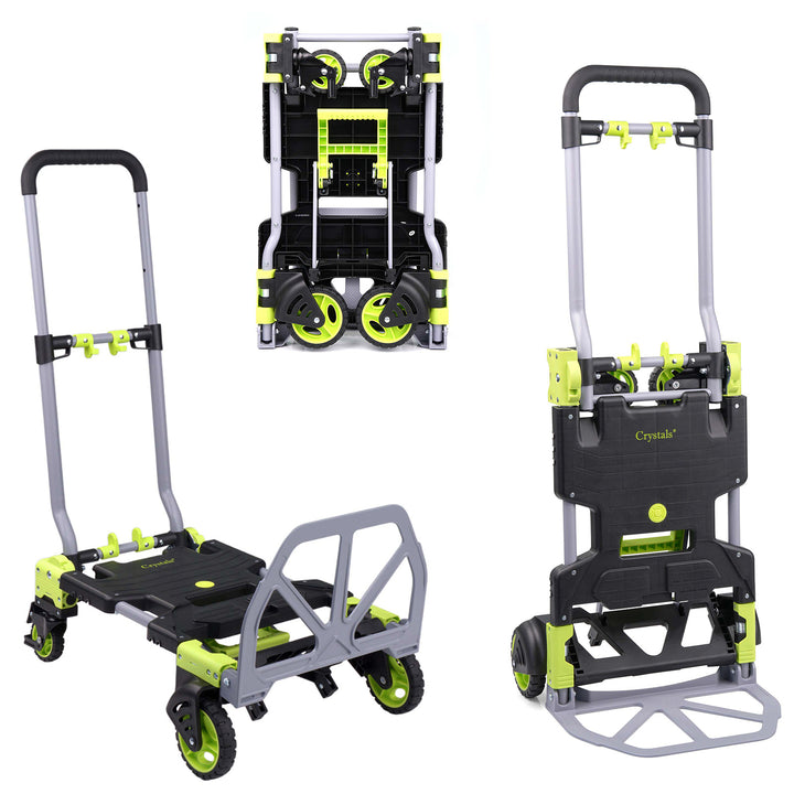 2-in-1 Hand Sack Truck Trolley - 120kg Load Capacity