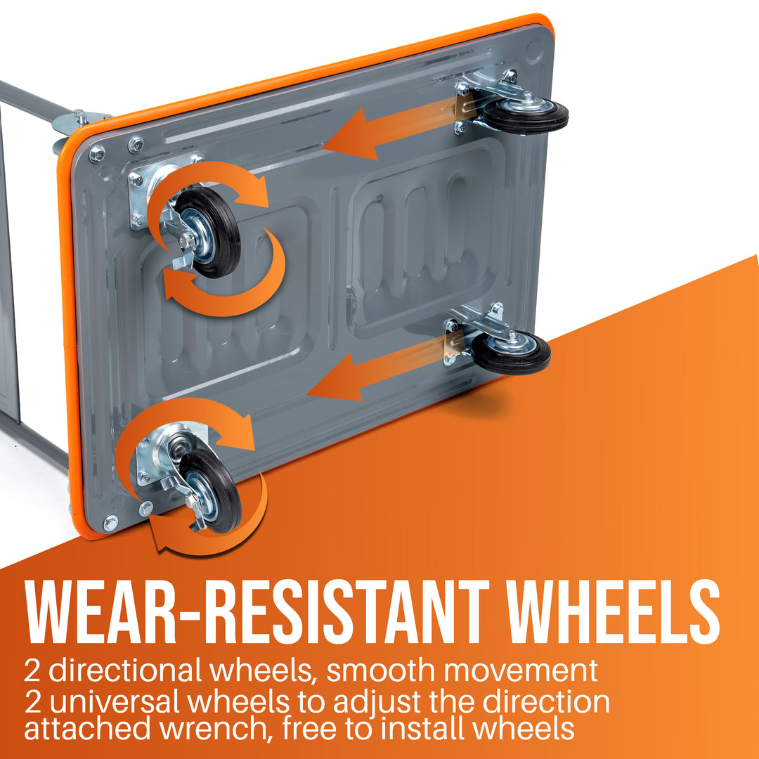 300kg Folding Platform Hand Sack Truck