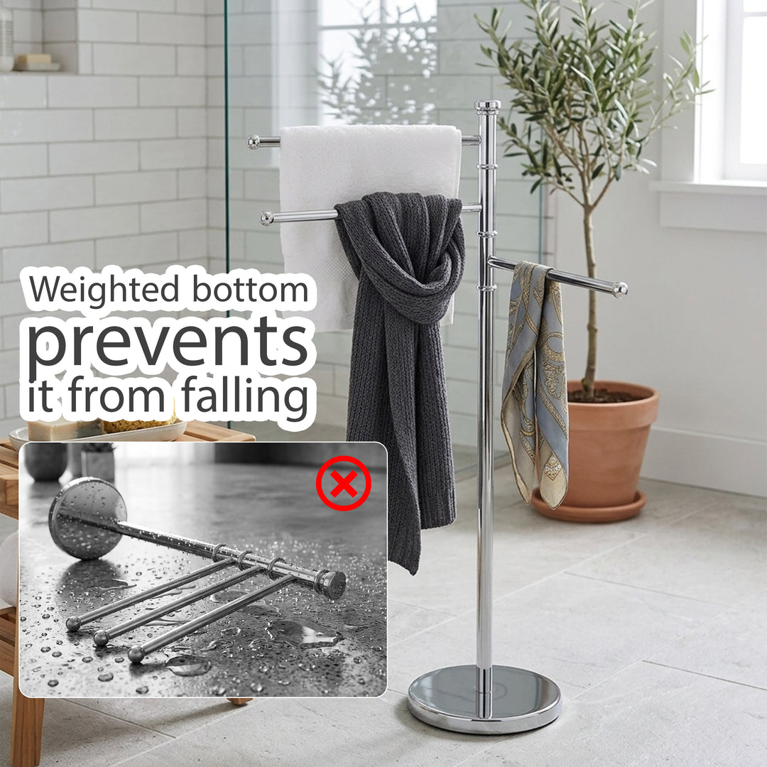 87cm Freestanding Towel Rack