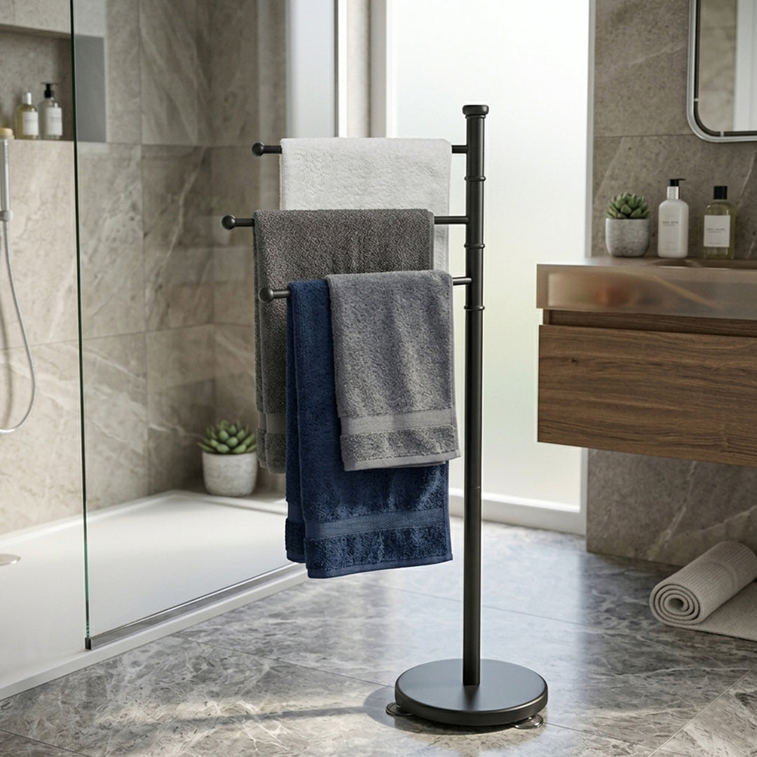 87cm Freestanding Towel Rack