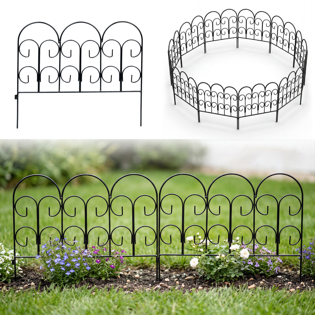 Metal Edging Path Border Fence Panels