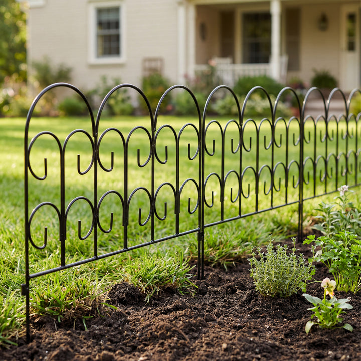 Metal Edging Path Border Fence Panels