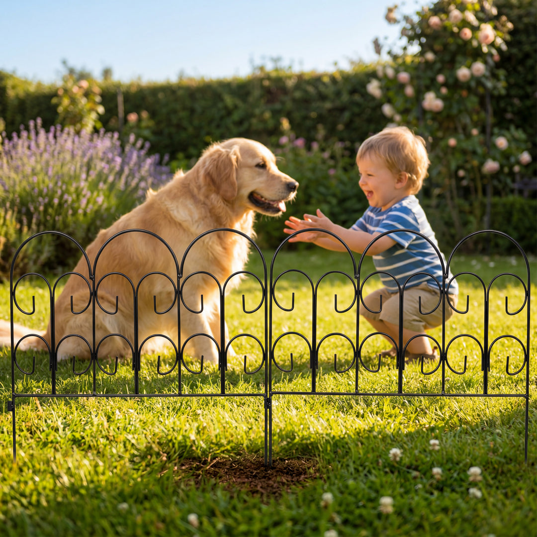 Metal Edging Path Border Fence Panels