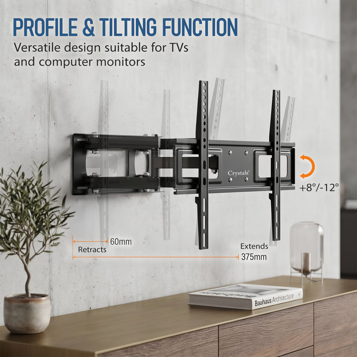Swivels Tilts TV Wall Mount for 26-65 Inch
