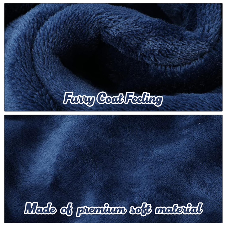 Long Plush Oversized Hoodie Blanket