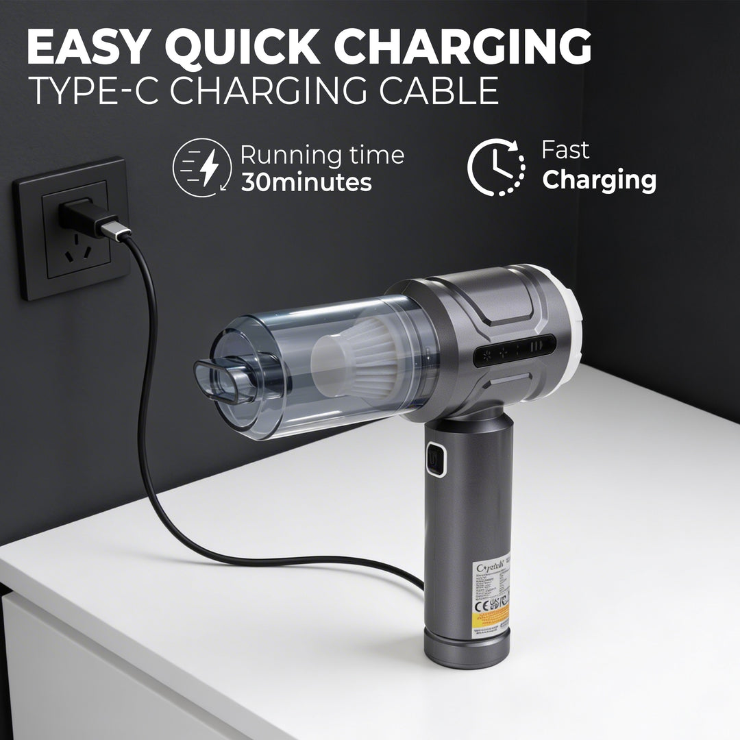 Handheld Car Vacuum Cleaner - 20000PA