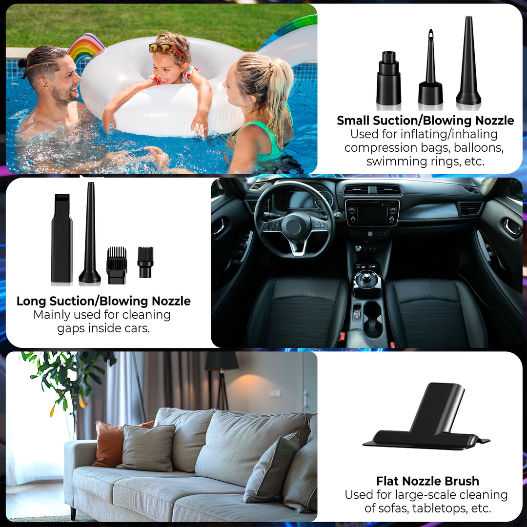 Handheld Car Vacuum Cleaner - 20000PA