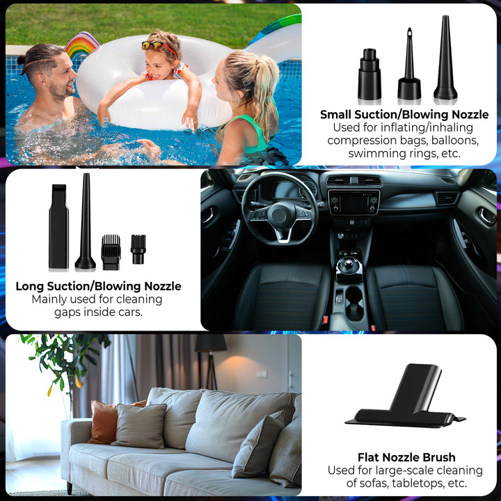 Handheld Car Vacuum Cleaner - 20000PA