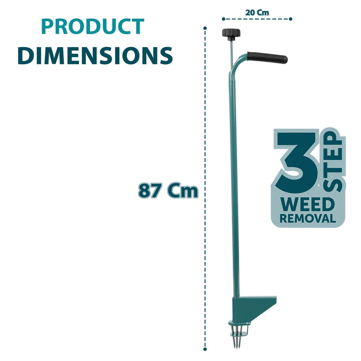 Steel Weed Puller Root Remover