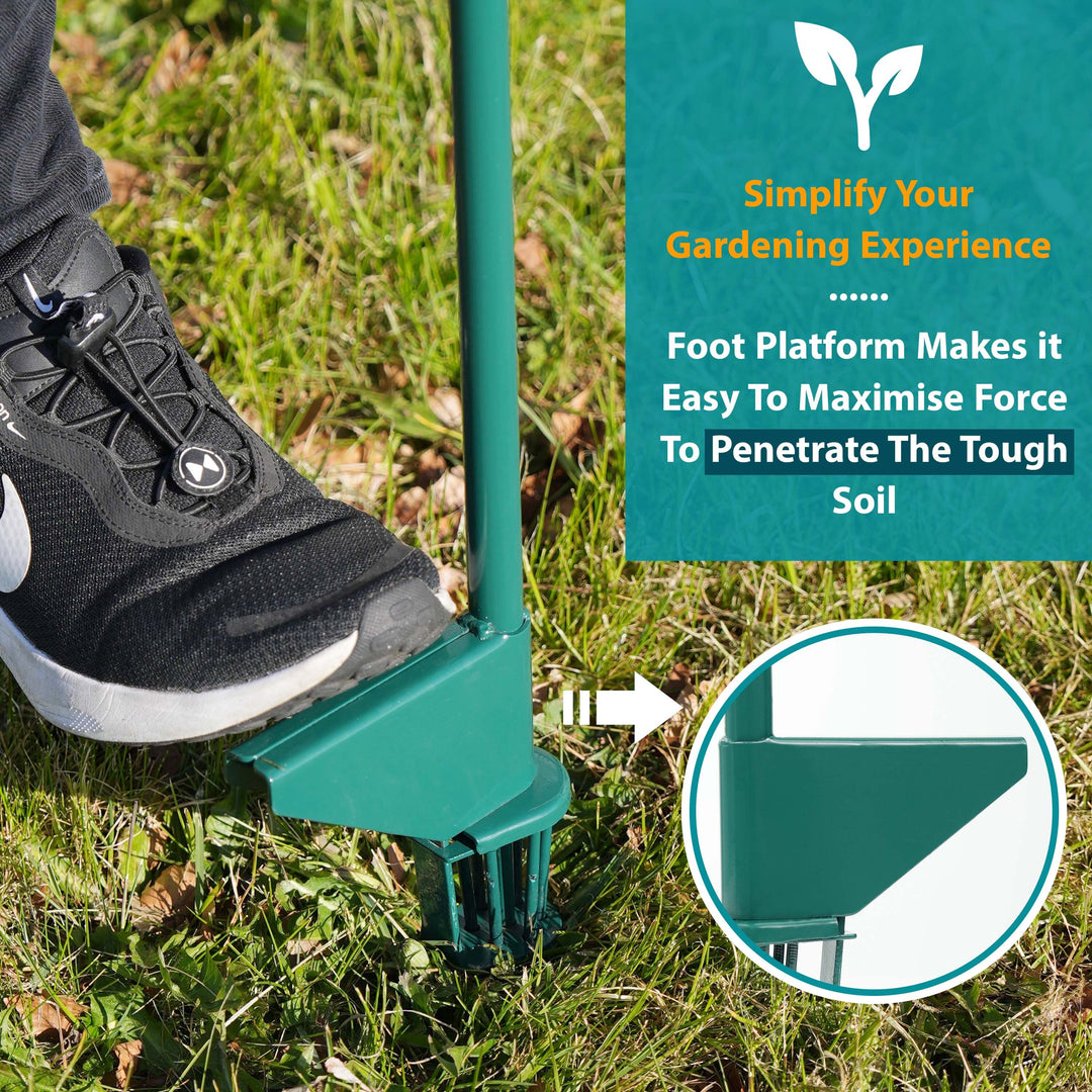 Steel Weed Puller Root Remover