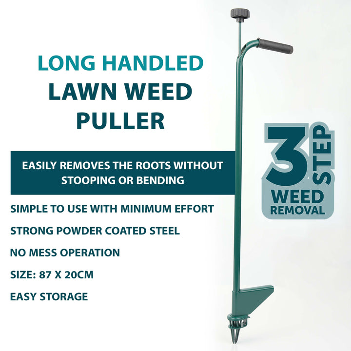 Steel Weed Puller Root Remover