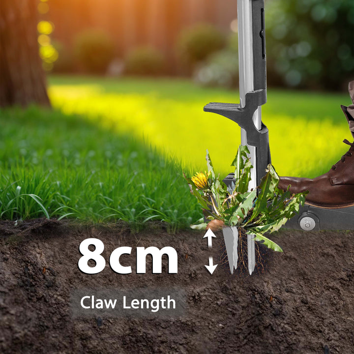 Weed Puller Weeder Tool with 4 Claws