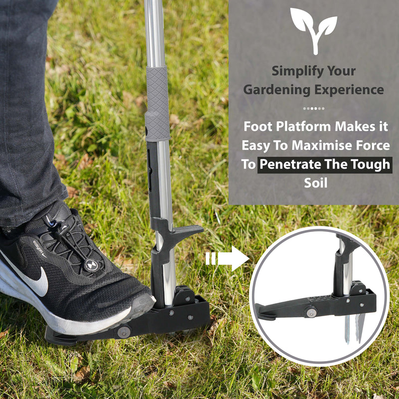 Weed Puller Weeder Tool with 4 Claws