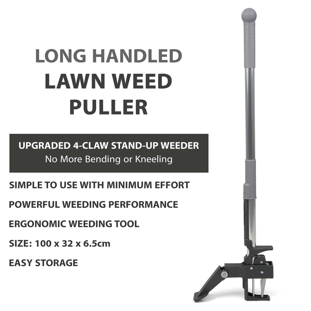 Weed Puller Weeder Tool with 4 Claws