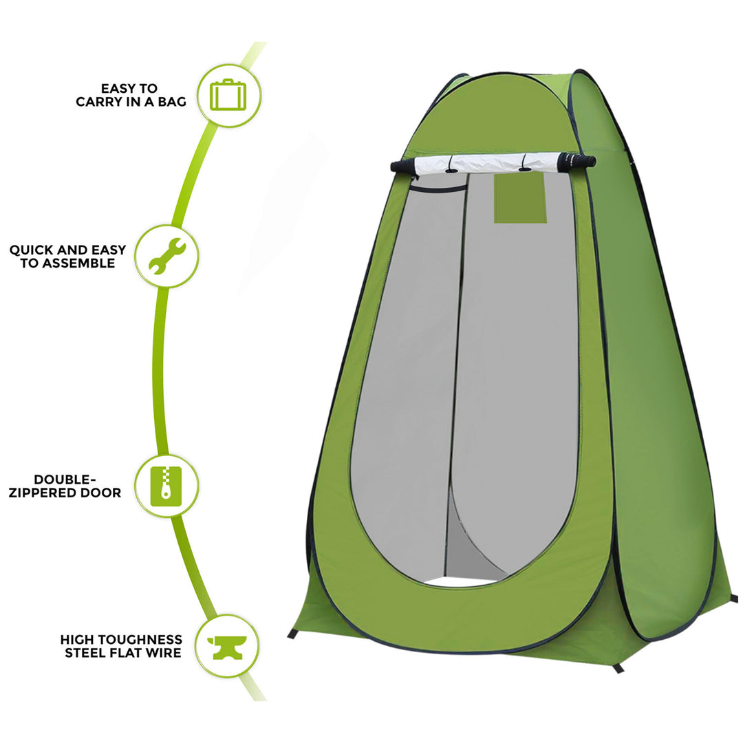 Pop up portable toilet shop